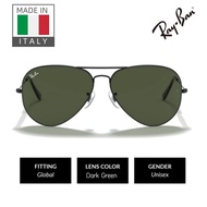 【Quick Shipment】 RayBan Sunglasses New Pilot Polarized Glass Green Rb 3025 Comfortable fit