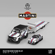 TM 1: 64 G550 Beetle Martini Racing Model Big G63 Trailer RWB Car Brabus