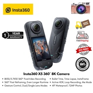 Insta360 X5 360° 8K Camera For Content Creators and Videographers 8K30/5.7K30 360° Video Recording (