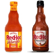 Frank's Red Hot Original Chili Sauce & Wings Buffalo 354ML