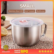 CIQ Stainless Steel Lunch Box Bowl 201 - C201 Original 99 Square