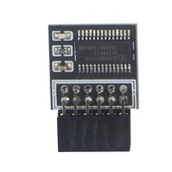 TPM 2.0 Encrypted Security Module Replacement Part for Win11 for Motherboard- LPC-12PIN Card