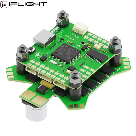 iFlight BLITZ ATF435 55A Stack BLITZ ATF435 Flight Controller with BLITZ E55S 4-IN-1 2-6S ESC for RC