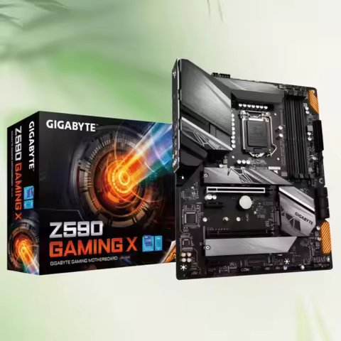 Gigabyte Z590 GAMING X Intel Z590 Express LGA 1200 Micro ATX DDR4-SDRAM Motherboard