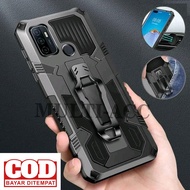 CASE ROBOT I-CRISTAL  OPPO A54 CASING STANDING BACK KLIP HARD CASE HP ROBOT