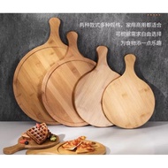Wooden Food Plate Pizza Board Pizza Paddle Pizza Server Wooden Pizza Board with Handle