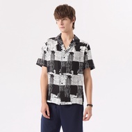 ESP เสื้อเชิ้ตฮาวาย ผู้ชาย สีขาว | Hawaiian Shirt | 04064