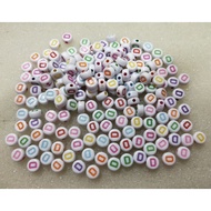 Alphabet beads bulat 'D'