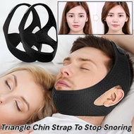 Triangle Chin Strap To Stop Snoring Anti Snore Strap Anti Apnea Jaw Solution Anti Snoring Belt Stop 