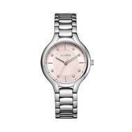 Ellesse Luna 3 Hands Quartz Light Pink Dial Stainless Steel Bracelet Women Watch W03-00857-001