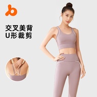Line Slim-fit Yoga Suit High-Intensity Sports Suit High-Elastic Breathable Yoga Suit