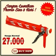 Sealant gun, glass glue shot, fiber tube, silicone caulking gun