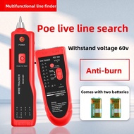 CZDANG POE Live Wire Tracer Anti-Burn Network Cable Tracker RJ45 RJ11 Line Finder Multifunction Shie