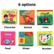 Educational Toys Pillow Books Children's Story Books, Cloth Books, Cloth Books, Mini Books, Soft Boo