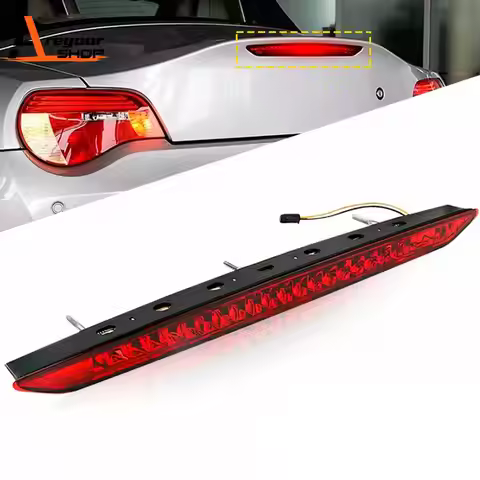 Red Third Brake Light Stop Light Trunk Tailgate Lamp for BMW Z4 E85 2002-2008