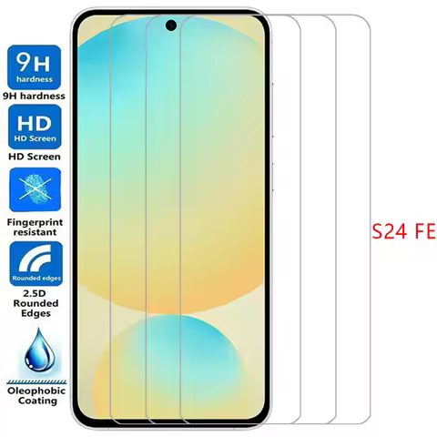 phone case for samsung galaxy s24 fe tempered glass samsungs24fe s24fe samsungs24 s 24 24s f e ef s2
