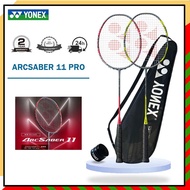 YONEX ARCSABER 11 PRO Badminton Racket Full Carbon Single 4U 26-30LBS 83g Made In Japan Free Bag