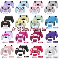 For PS5 Soft Silicone Protective Cover For PS5 joysticks Thumb Grips Caps Sticker Rocker Caps For PS5 Game Console Accessories Controller Rubber Case Game Accessories