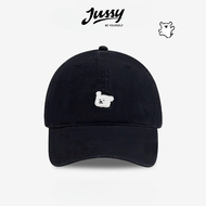 Mũ Lưỡi Trai Hàn Quốc Thêu Icon Cún Cưng Jussy Official Nón Kết Nam Nữ Vải Cotton Form Mềm Size To 6