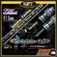 LEMAX BLACK ROSE SPINNING/BC FISHING ROD (RANDOM COLOR)