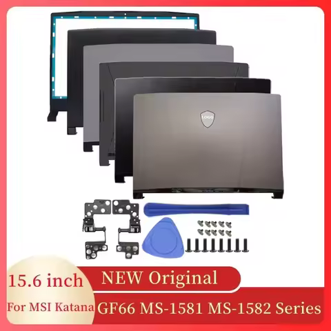 NEW Laptops Case For MSI GF66 GL66 MS-1581 MS-1582 Notebook Screen LCD Back Cover/Front Bezel/HDD Br