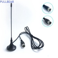 PULLBEAR Digital Tv Antenna, Free Channel 5dBi TV Antenna Freeview, Free Channel Aerial Booster Blac