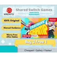⚡Buy 3 Free 1⚡Nintendo Switch Games Digital Download Trombone Champ Own Data Eshop