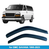 Suitable for Jimsi GMC SAVANA 1995-2023 Rain Block Side Window Deflector Rain Eyebrow Thickened Inje