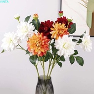 VINTA Artificial Dahlia Flower, Real Touch Handmade Simulation Big Dahlia, Photography Props Realist