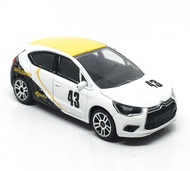 Majorette Citroen DS4 - no.43 Yellow Roof - White Color /Wheels D5S /scale 1/64 (3 inches) no Packag