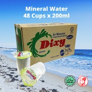 Dixy Mineral Water 200ml x 48 Cups | Drinking Water