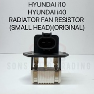 HYUNDAI i10 / HYUNDAI i40 RADIATOR FAN RESISTOR(SMALL HEAD)(ORIGINAL)