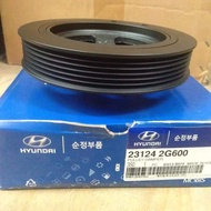 CRANKSHAFT PULLEY / CRANK PULLEY / DAMPER PULLEY - KIA FORTE 2.0 / OPTIMA MG 2008- / NAZA RONDO (ORI