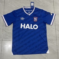 2025-26 Ipswich Town Home Jersey Men's Short Sleeve Football Shirt