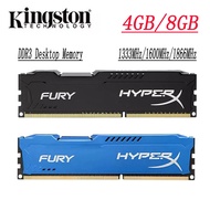 Kingston HyperX Fury DDR3 PC RAM 4GB 8GB DDR3 1333/1600/1866MHz 1.5V Desktop Memory Computer RAM