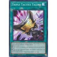 Yugioh TCG Card: Triple Tactics Talent - RA01-EN063 - Super Rare