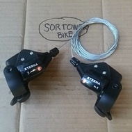 Shifter LEVER ETERNA 3x7 SPEED Pair