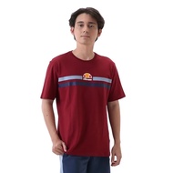 Ellesse Men Rubber Printed Logo Tee - Grey Melange