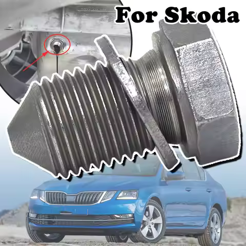 For Skoda Fabia 6Y NJ Octavia 1U 1Z 5E 1996 2017 M14x1.5x22 Engine Oil Sump Pan Plug Drain Seal Wash