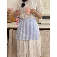 Kitchen Homemade bb4c Wholesale Apron French Korean Girl Photo Style Po Retro Bust ins Stripes O7TB