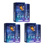 Jaysuing Glitter Spray for Body Cosmetics for Party Makeup Glitter Glitter Spray 60ml.