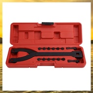 (HARB) Spanner Wrench Adjustable Spanner Wrench Set Variable Pin Spanner Wrench for Cars Motorcycles