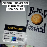 EUNHA VIVIZ BNF MERCH TICKET NEW SEALED