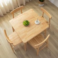 正方桌變圓桌實木餐桌椅組合伸縮折疊家用小戶型飯桌方圓兩用餐桌向日葵優品750