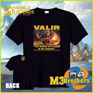 ∛ ☆ ⚠️ ▭ VALIR Mobile Legends Cotton Shirt / ML Shirt / MLBB Shirt / CVC Cotton Shirt /Mobile Gamin