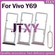 SIM Card Tray Slot Holder Adapter SD Card Slot for Vivo Y69 Replacement Parts