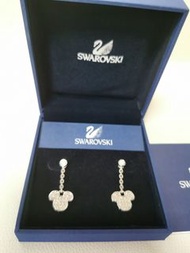 Swarovski 米奇耳環