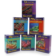 Salifert test kit Kh, Ca, Mg, No3, Po4, Cu (new Date), water quality test kit for saltwater aquarium