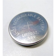 JGD LIR2032 LIR2032H 3.6V Button Coin Cell Rechargeable Battery CR2032 40mAh 70mAh 2032 Ready Stock