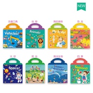 Sticker Book Reuseable Waterproof/Sticker Book Can Be Reused Large Size